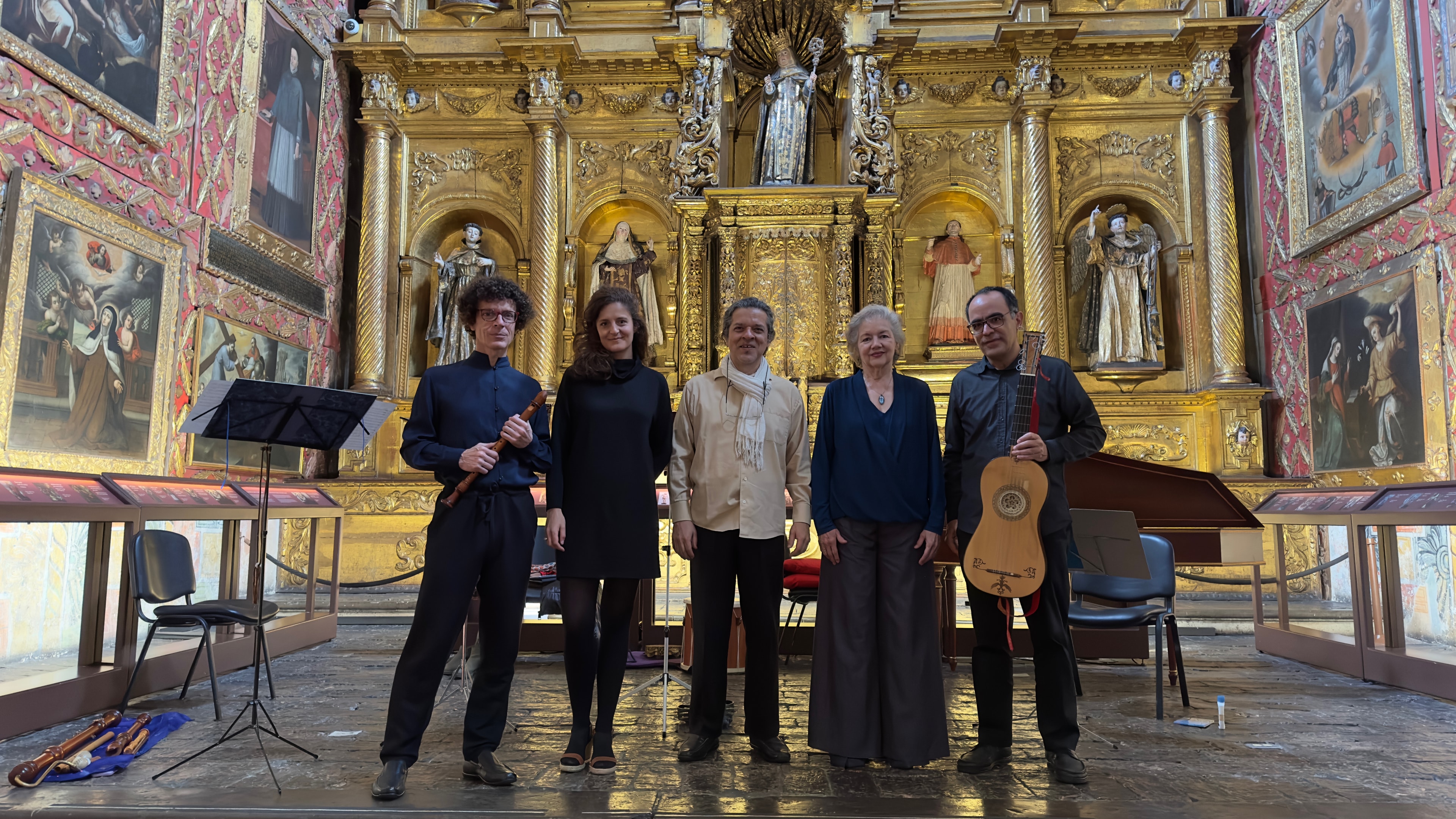 Música Ficta in chapel — Photo by Daniel Herrera